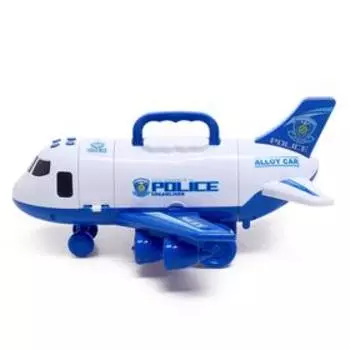 Парковка «Полицейский самолет», световые и звуковые эффекты