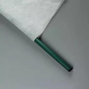 Парник прошитый, длина 5 м, 6 дуг из металла, дуга L = 3 м, d = 10 мм, спанбонд 60 г/м, «Весна»