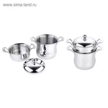 Пароварка, 1 ярус, 24 см, 12 л