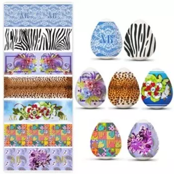 Пасхальная термоусадочная плёнка "Рукоделие" на 7 яиц