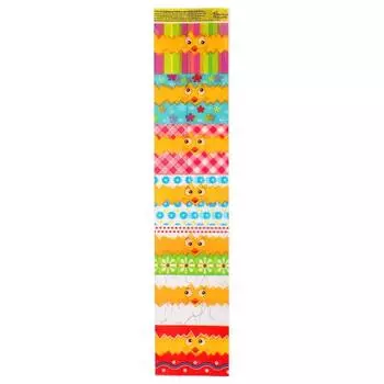 Пасхальная термоусадочная плёнка "Веселые цыплята"