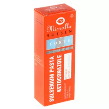 Паста Mirrolla "Сульсен Форте" 2% с кетоконазолом, 75 мл