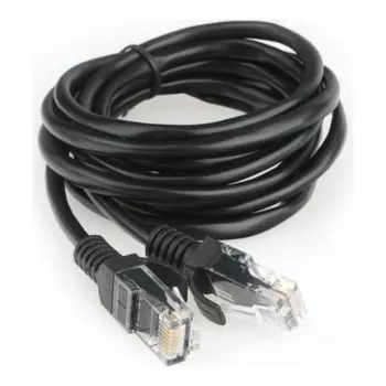 Патч-корд Гарнизон PC-UTP-5e-2-BK, UTP 5е кат., RJ-45(m)-RJ-45(m), 2 м, черный