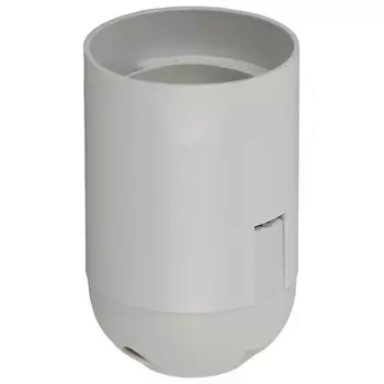 Патрон Эра Е27 подвесной, пластик, белый