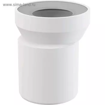 Патрубок для унитаза Alcaplast A92, эксцентрический на 15 мм, длина 158 мм