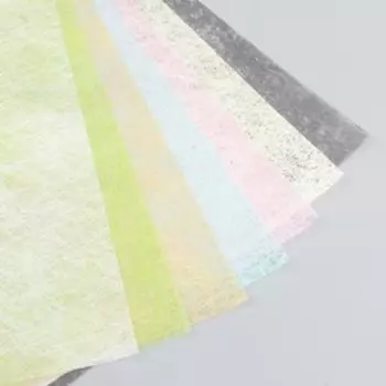 Паутинка декоративная А4 (набор 7 листов) пастельные цвета