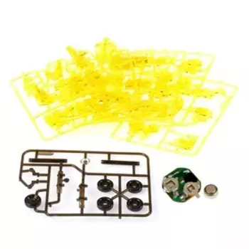 Пазл 3D детский «Ретро-автомобиль», кристаллический, 54 детали, цвета МИКС