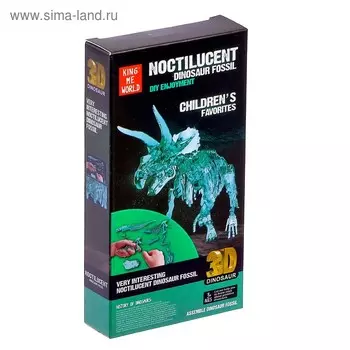 Пазл 3D «Трицератопс»