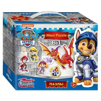 Пазл 6 в 1 «Щенячий патруль»