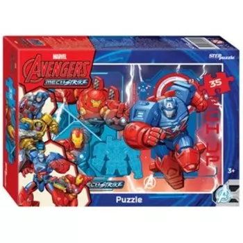 Пазл Avengers MECH Strike, 35 элементов