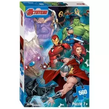 Пазл «Чёрная вдова», 560 элементов