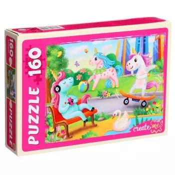 Пазл «Чудесные единороги №32», 160 элементов