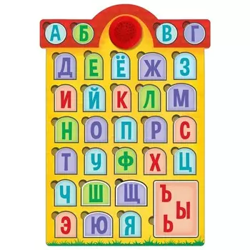 Пазл деревянный музыкальный «Алфавит»