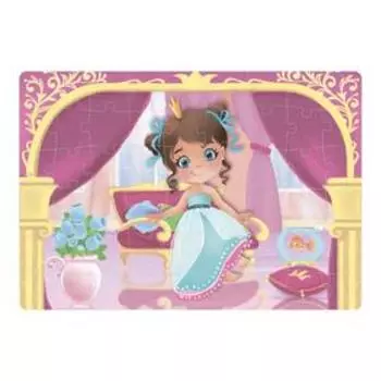 Пазл детский «Комната принцессы», 54 элемента