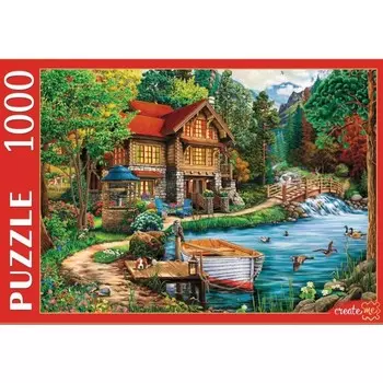 Пазл «Домик у причала», 1000 элементов