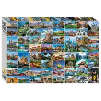 Пазл «Достопримечательности Европы», 3000 деталей