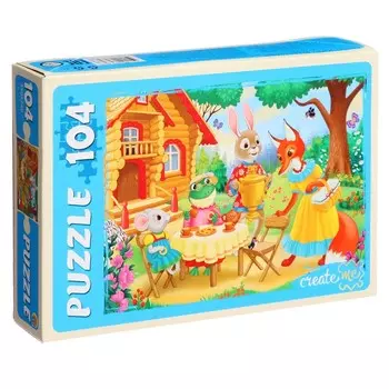 Пазл «Дружное чаепитие», 104 элемента