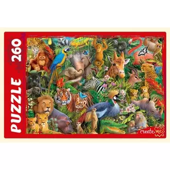Пазл «Джунгли №1», 260 элементов