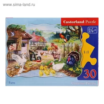 Пазл «Ферма», 30 элементов
