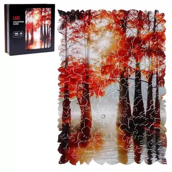 Пазл фигурный «Кипарисовое озеро», 110 деталей, 28,8 20,2 см