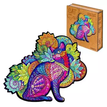 Пазл фигурный «Кошка» M