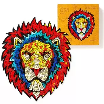 Пазл фигурный «Лев» S