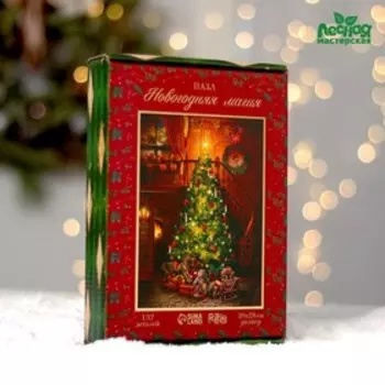 Деревянный пазл фигурный «Новый год! Магия», 137 деталей