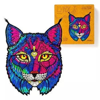 Пазл фигурный «Рысь» S