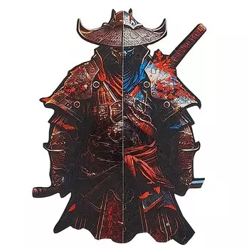 Пазл фигурный «Самурай»