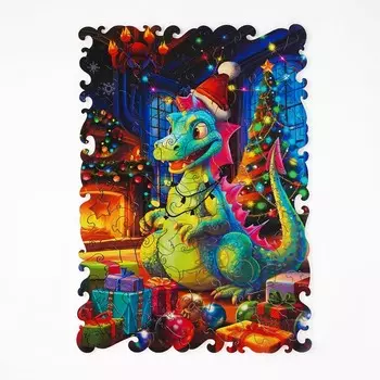 Пазл фигурный «Тоша» 100 деталей, размер 20х29 см.