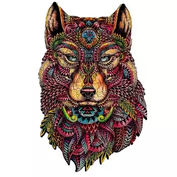 Пазл фигурный «Волк»