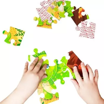 Пазл First Puzzle, «Динозаврик», 16 элементов