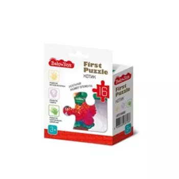 Пазл First Puzzle «Котик» (16 эл)