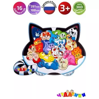 Пазл-головоломка «Котики»