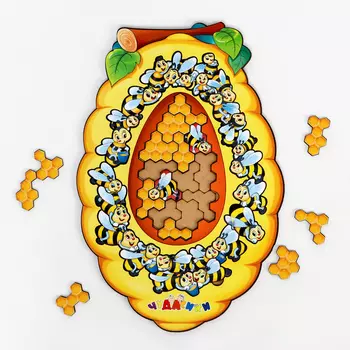 Пазл-головоломка «Улей с пчёлами»