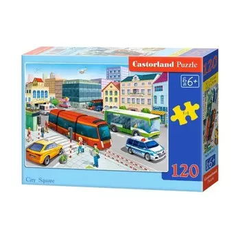 Пазл «Городская площадь», 120 элементов