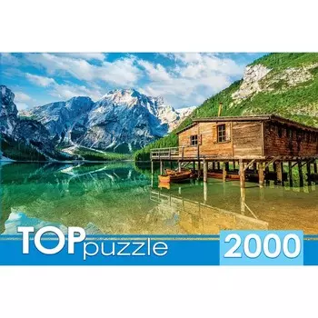 Пазл «Италия. Летнее озеро Брайес», 2000 элементов