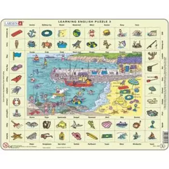 Пазл «Изучаем английский», 70 деталей (EN3)