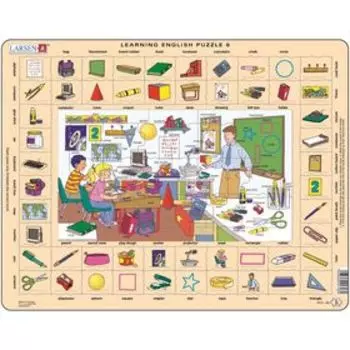 Пазл «Изучаем английский», 70 деталей (EN6)