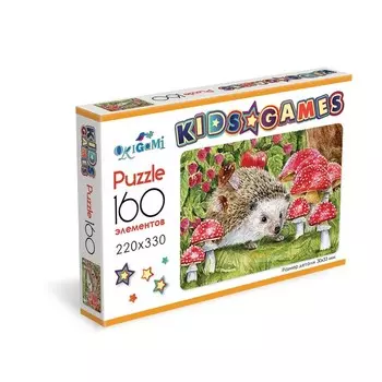 Пазл Kids games «Ёжик», 160 элементов