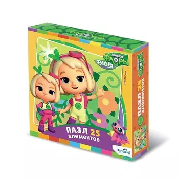Пазл «Команда Флоры», 25 элементов