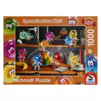 Пазл «Космическое путешествия - покорение кухни», 1000 элементов