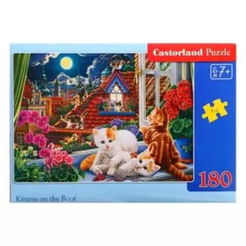 Пазл «Котята на крыше», 180 элементов