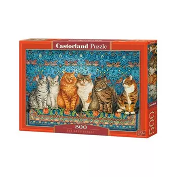 Пазл «Коты-аристократы», 500 элементов