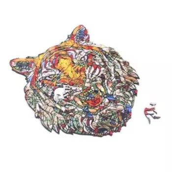 Пазл - Красочный «Тигр грозный»