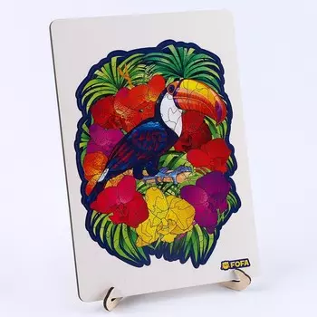 Пазл «Красочный в рамке» «Тукан»