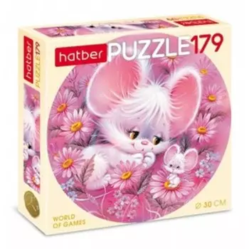 Пазл круглый «Пушистики», 179 элементов