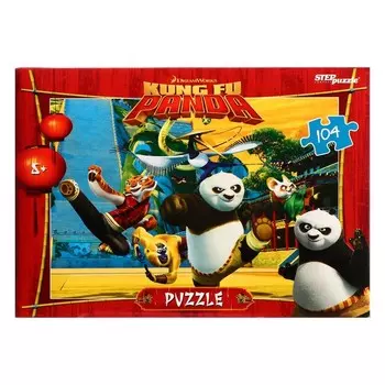 Пазл «Кунг-фу Панда», 104 элемента