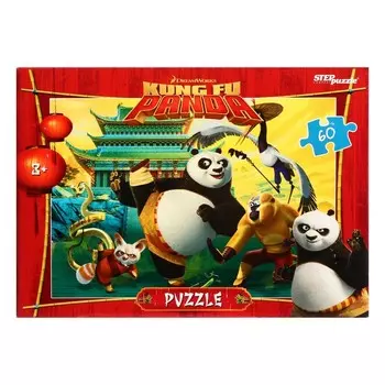 Пазл «Кунг-фу Панда», 60 элементов