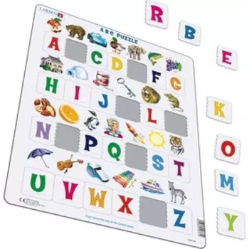 Пазл Larsen «Английский алфавит», 26 элементов